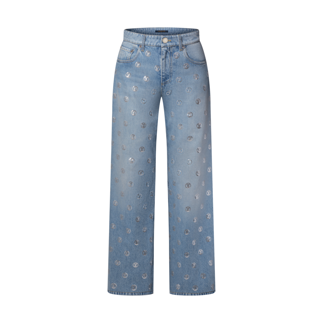 Signature Sequin Jeans - Women - Ready-to-Wear | LOUIS VUITTON ®